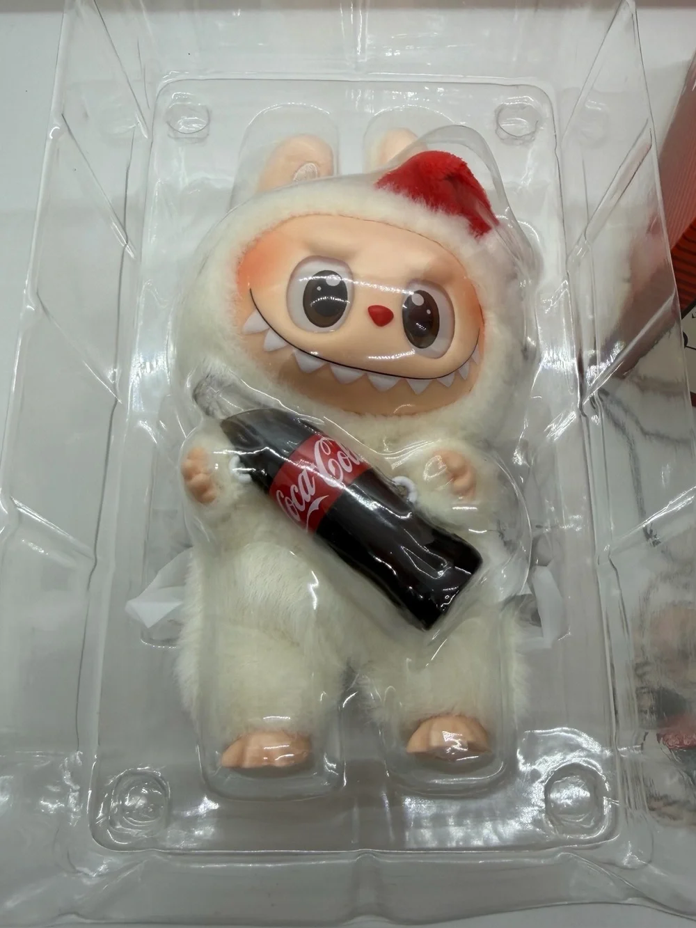 Pop Mart Coca-Cola Labubu The Monster’s Plush Vinyl Pendant Surprise Shake